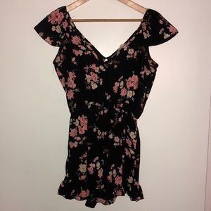 Urban Outfitters “Pins and Needles” floral romper